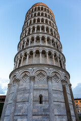 Fototapeta na wymiar Leaning tower of Pisa, Italy.