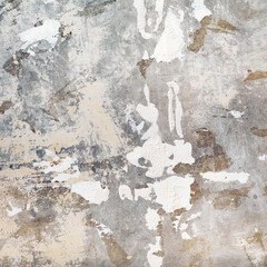 Vintage concrete wall texture. Old grey cement background.