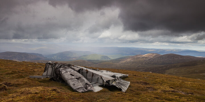 RAF Canberra Crash Site