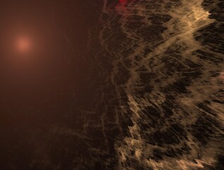 Imaginatory fractal background Image