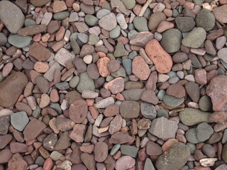 Lake Superior Beach Rocks