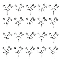 floral vector isolated compositions on postcards and stickers. decorations for greeting cards, invitations, banners, flyers.