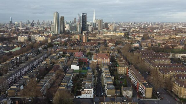 Kennington, Walworth and Elephant and Castle area, Lambeth, South London, England