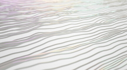 Obraz premium Abstract art background with chaotic located grey wavy lines at light background