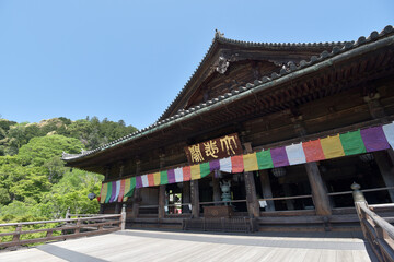 Fototapeta premium 長谷寺 本堂 奈良県桜井市