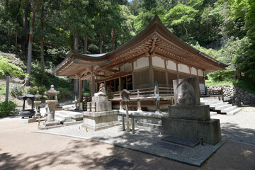 Obraz premium 長谷寺 弘法大師御影堂 奈良県桜井市