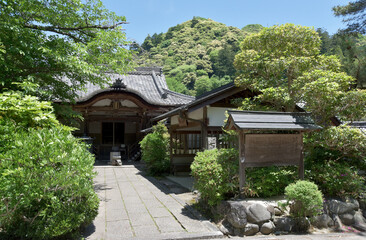 Obraz premium 長谷寺 普門院 奈良県桜井市