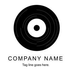 Music Logo - Record/Vinyl