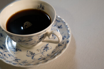 夕食後のコーヒー