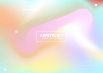 Abstract Colorfull  PastelGradient Modern Background - Premium Vector