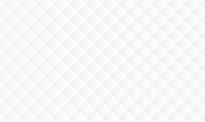 Abstract 3D geometric white background. White seamless texture with shadow. Simple clean background texture. 3D Vector interior wall panel pattern.Seamless Square Background.Vector EPS10
