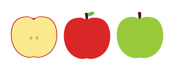 リンゴのイラスト