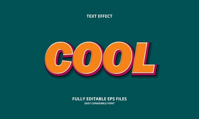 cool style editable text effect