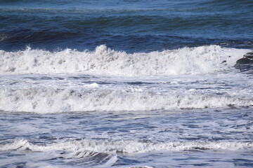 日本海の荒波 庄内海岸