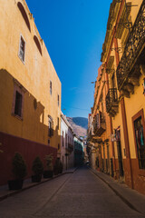 Callejón Amarillo en Guanajuato