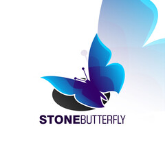 Beauty butterfly logo design