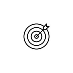 Target icon Vector for computer, web and mobile app 