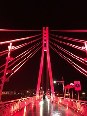 Obraz premium bridge at night