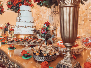 christmas table setting