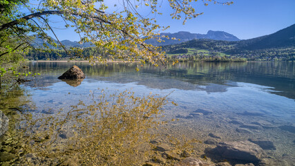 Hallstättersee im Salzkammergut - Frühling