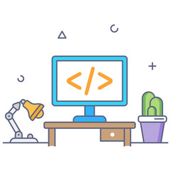 
A premium design icon of web performance
