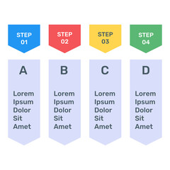 
A flat icon of descriptive analytics in editable design
