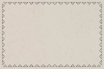 Vector boho art tribal doodle sketch tipi frame © Rawpixel.com