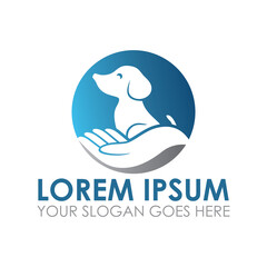 pet care vector , veterinary logo