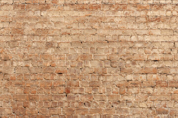 rustic painted red brick wall background