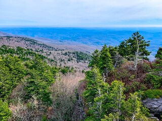 Fototapeta premium Boone North Carolina sunset