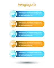 Infographics, banners for web layout.