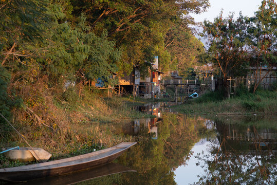 a river in forest in Maynmar