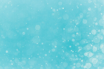 Abstract blur blue bokeh circles use for colorful art and design