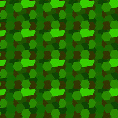 Fototapeta na wymiar Green camouflage, texture for design, seamless pattern, vector illustration