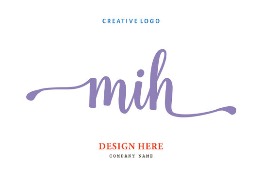 MIH lettering logo is simple, easy to understand and authoritative