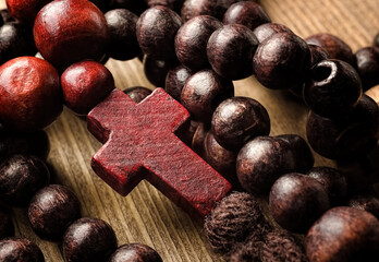 Rosary cross