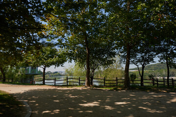 South Korea, attractions, architecture and parks of Suwon City