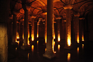 Fototapeta premium Bacilica cistern from Istanbul
