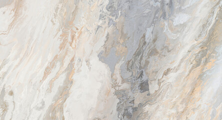 Obraz na płótnie Canvas Gray and gold marble pattern