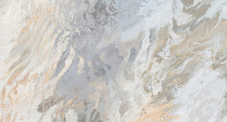 Obraz na płótnie Canvas Gray and gold marble pattern