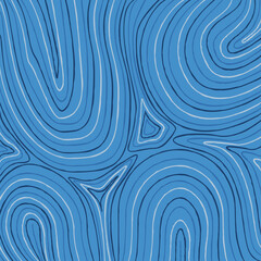 Fototapeta na wymiar Australian Waterhole Art Background in vector format.