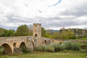 Frias village in Burgos province, Spain