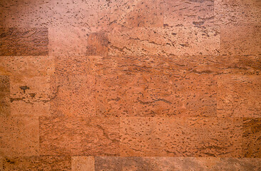 Obraz premium Brown cork board background texture