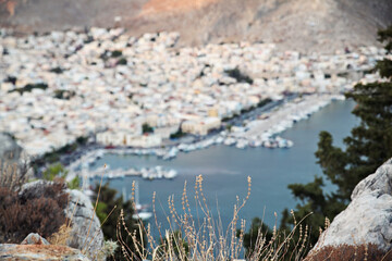 A view from Kalymnos, Greek Island
