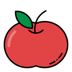 Apple Fruit Icon.