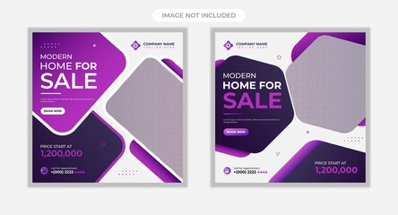 Digital marketing social media post template