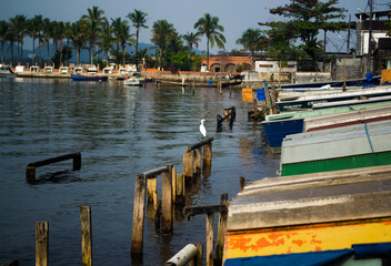 Fototapeta na wymiar boats on the dock