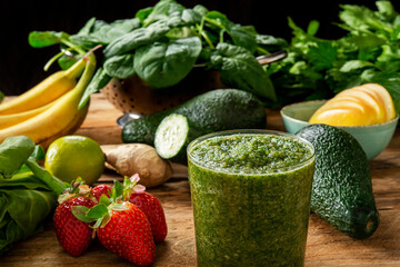 green Smoothie detoxifying drink diet