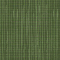 Woven crinkle cotton effect seamless vector pattern background. Sage green painterly plaid weave grid backdrop. Blended gingham modern mid century fabric style. Stylish burlap cloth all over print