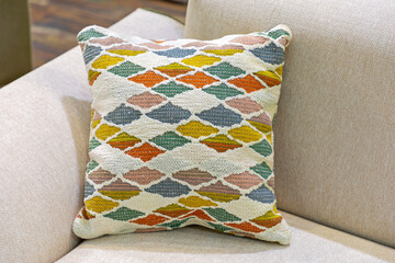 Rhomb Style Pillow